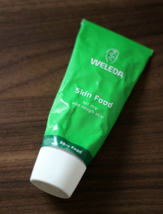 Weleda skin food tube for natural skincare
