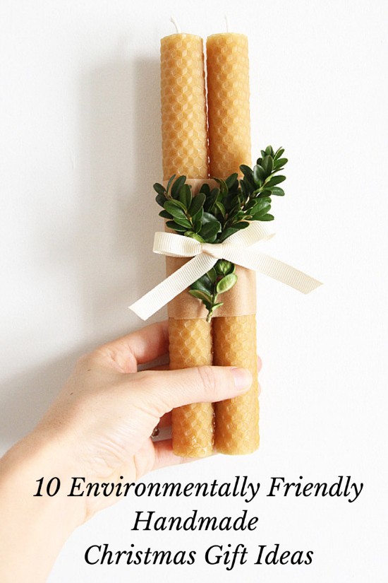 Environmentally Friendly handmade christmas gift ideas