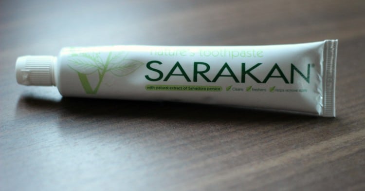 sarakan toothpaste