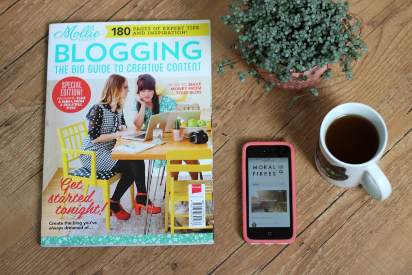 mollie makes blogging