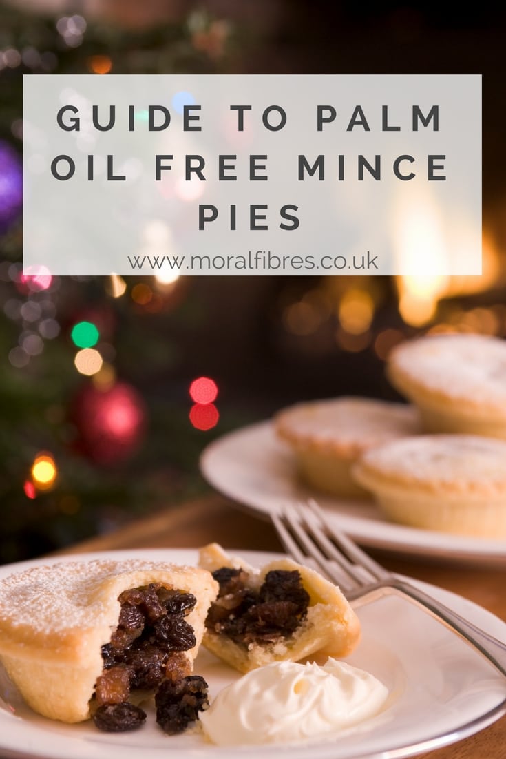 palm oil free mince pies