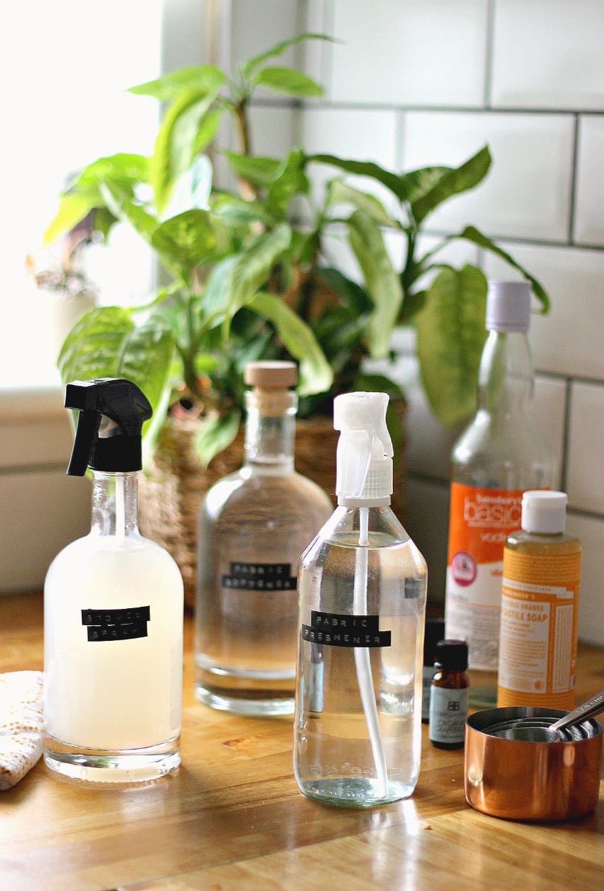 where to buy glass bottles for cleaning products