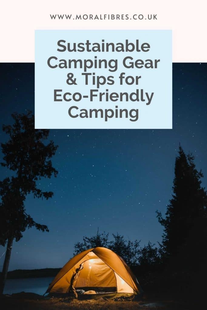 Eco-friendly camping advice