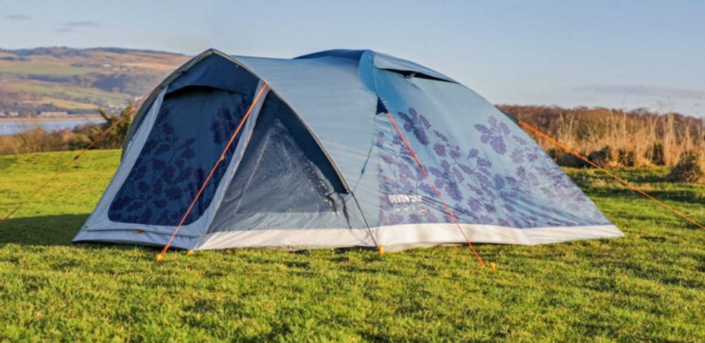Vango recycled tent - part of my guide to sustainable camping gear
