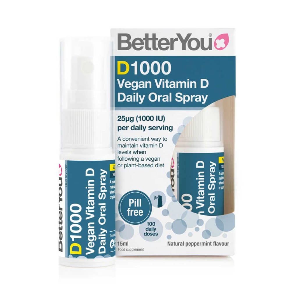 BetterYou vegan vitamin D daily oral spray