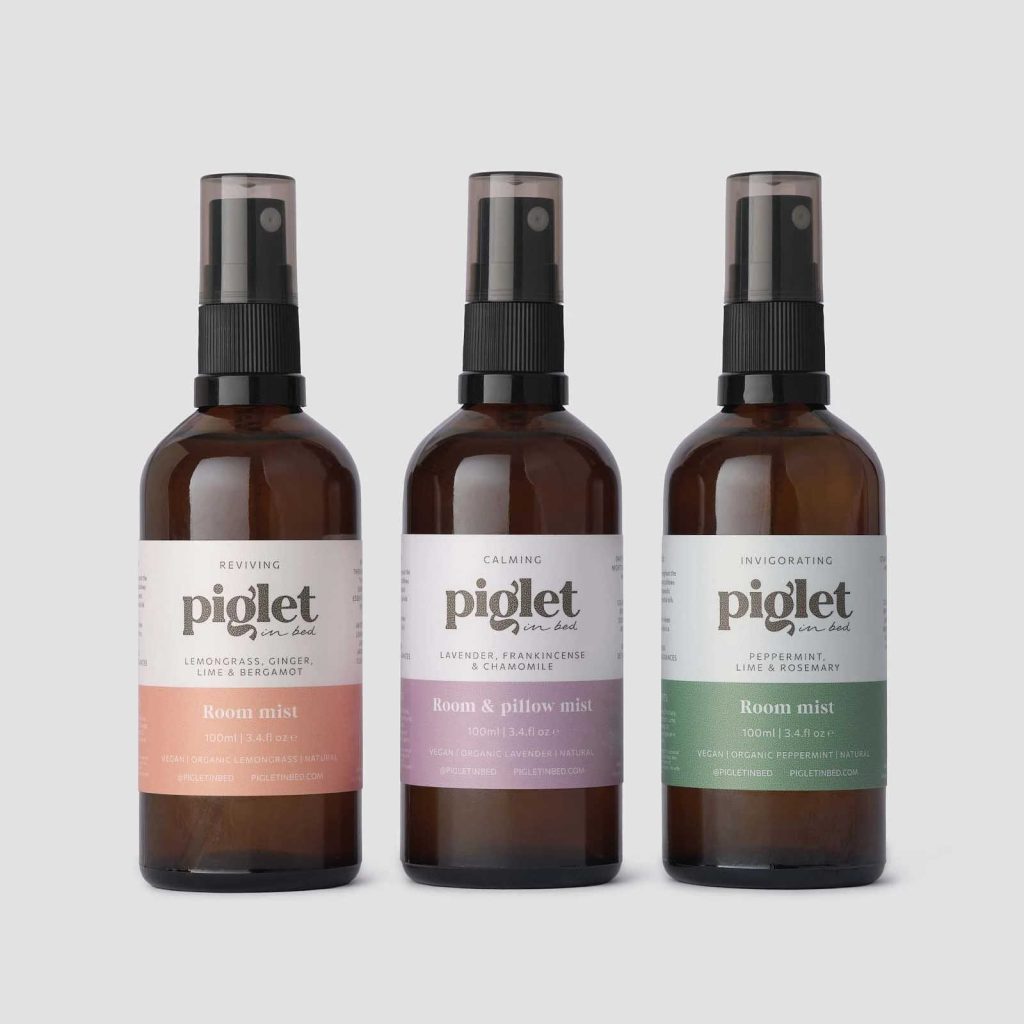 piglet in bed essential oil room sprays