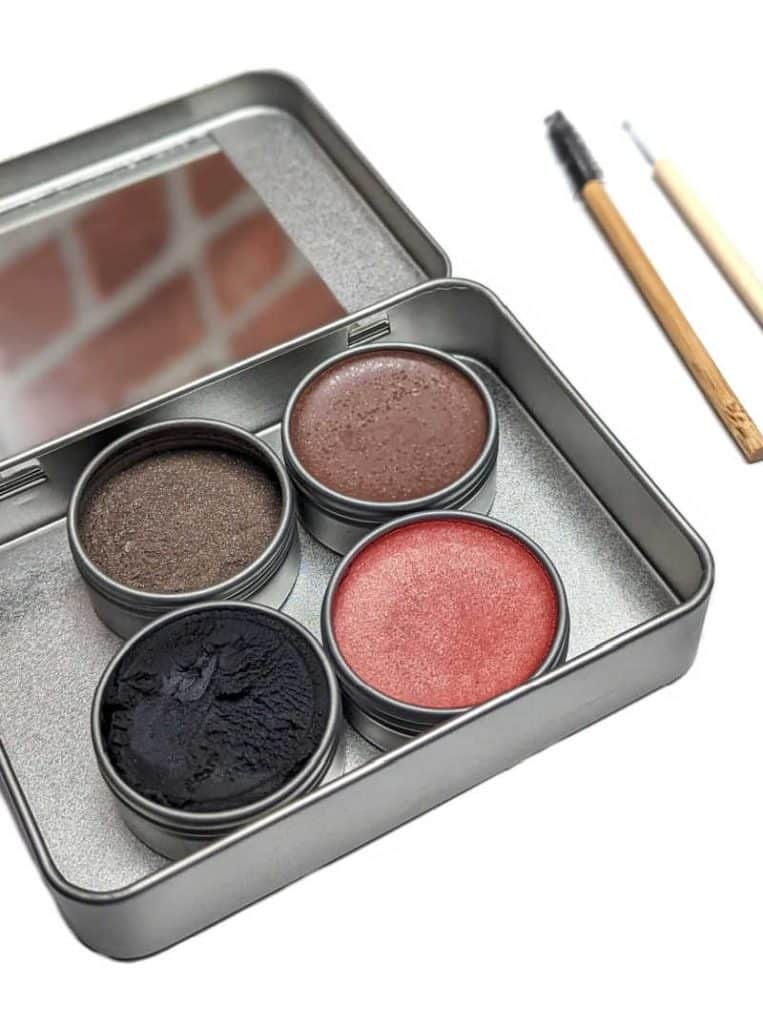 Clean Faced Cosmetics plastic-free palette.