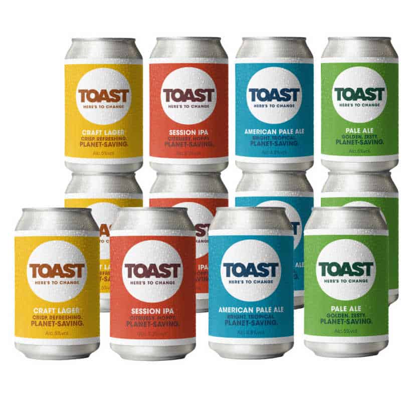 Toast eco friendly beer mixed case