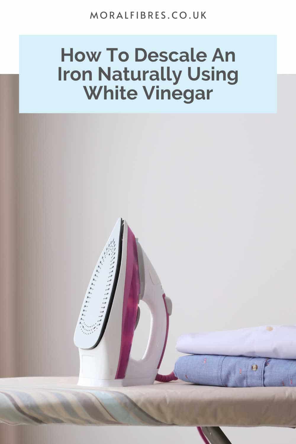 How To Descale An Iron With Vinegar