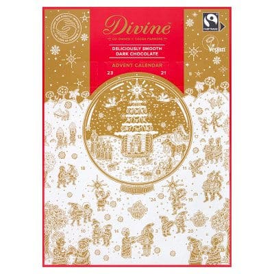 Divine dark chocolate advent calendar