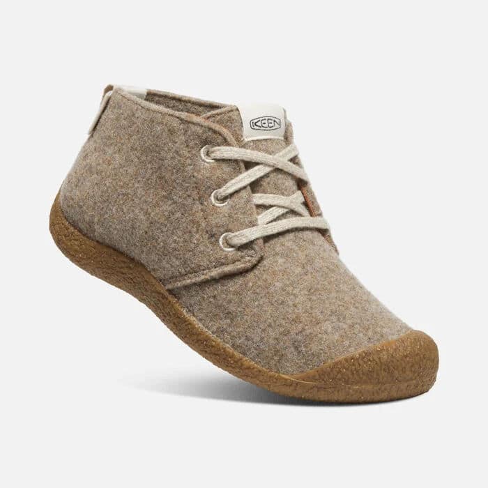 Keen Mosey shoes made from recycled wool.