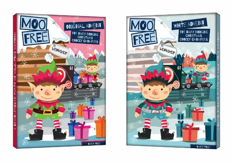 Moo-Free gluten-free advent calendar for kids