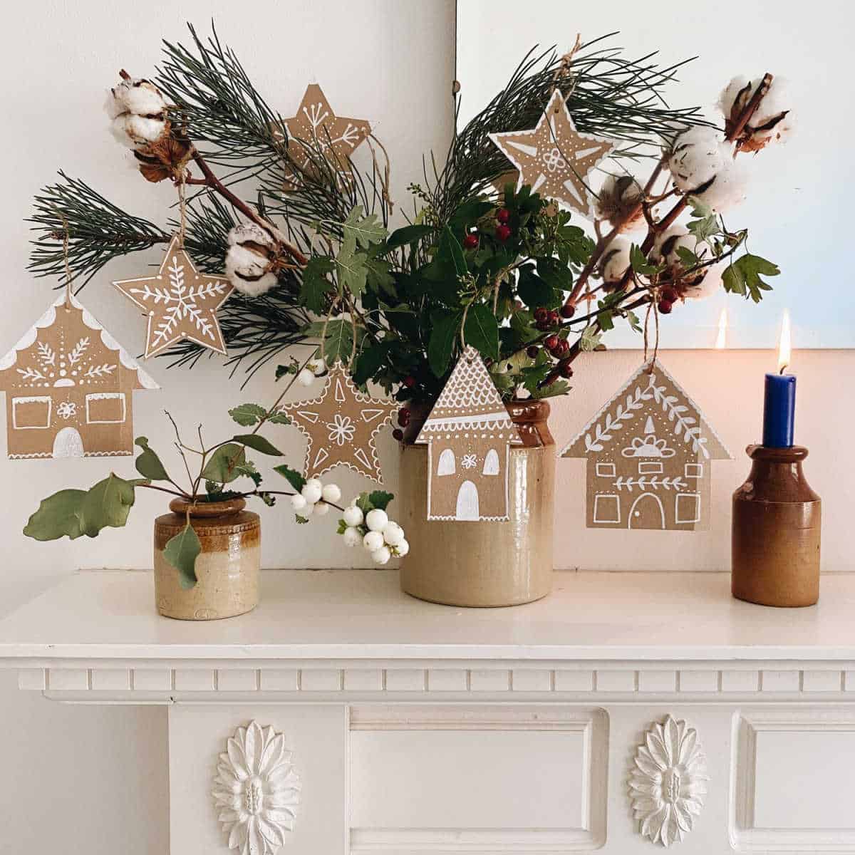 14 Cardboard Christmas Decorations To DIY Sustainably